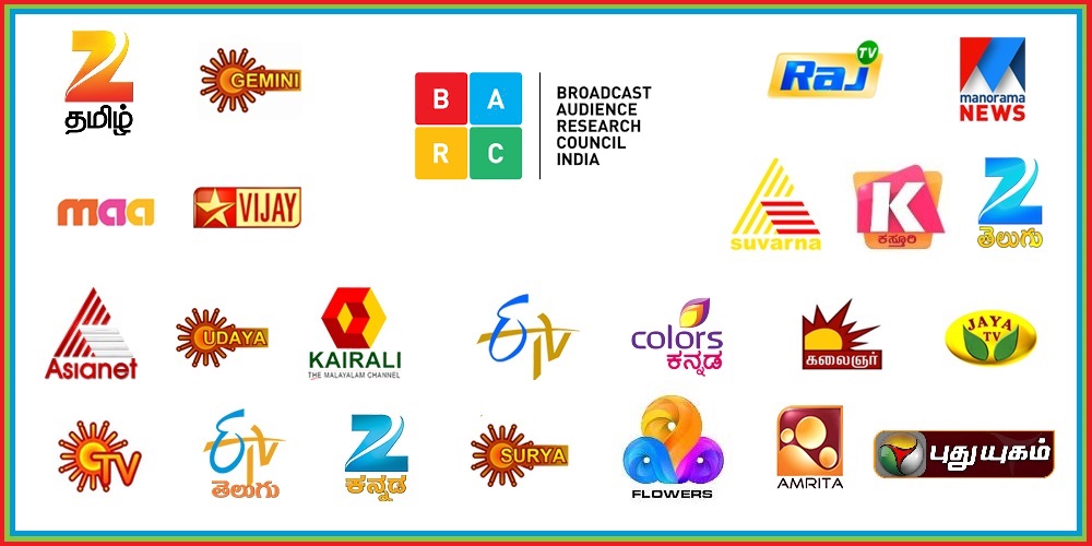 BARC Ratings of South GEC for week 5 of 2016
