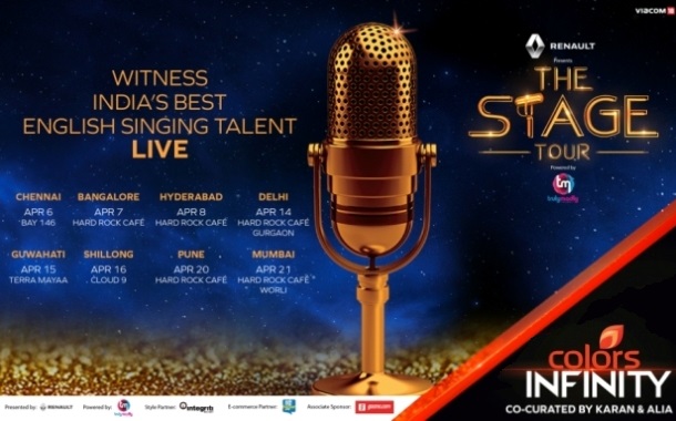 Colors Infinity takes the winner and finalists of 'The Stage' live across India