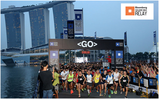 Bloomberg Square Mile Race now in India - Race with your colleagues, contribute to a cause