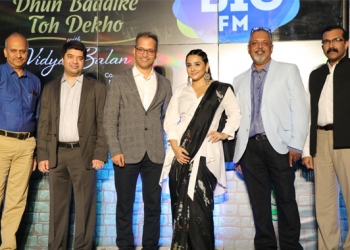 Big FM announces launch of its new show ‘Dhun Badal Ke Toh Dekho with Vidya Balan’