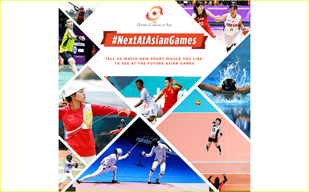 The Asian Games launches #NextAtAsianGames Campaign