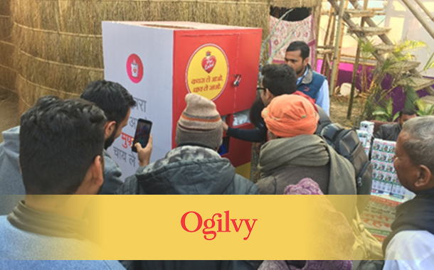 Ogilvy Creates Unique Red Label Tea for Trash Machines at Kumbh
