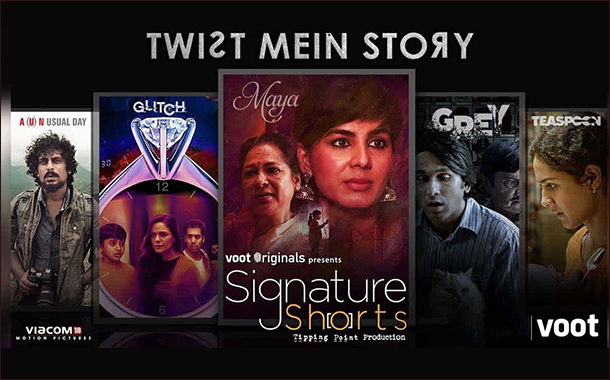 Voot Original presents "Signature Shorts" produced by Tipping Point to unravel 12 Short Films with 12 Twisted Endings