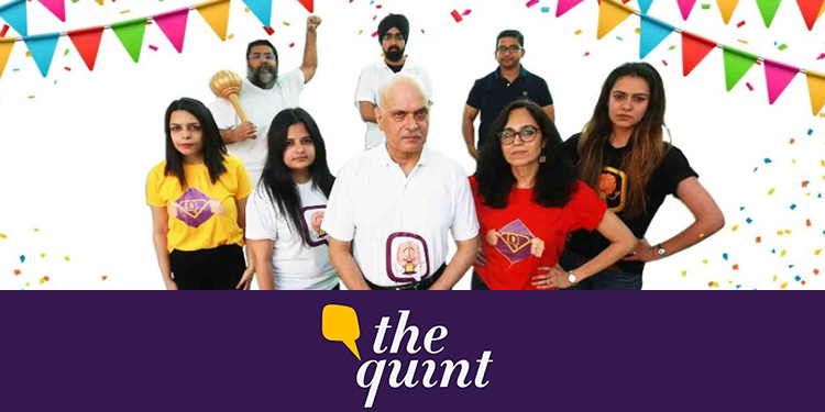 The Quint, founded by Raghav Bahl and Ritu Kapur, turns 4