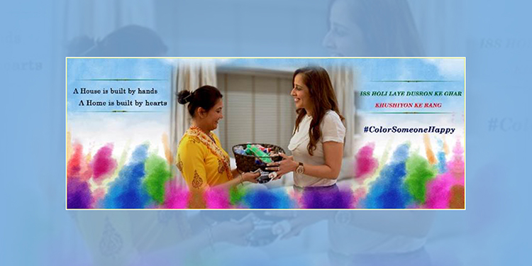 Sheth Creators’ splashes Colours of Happiness through their new Holi campaign