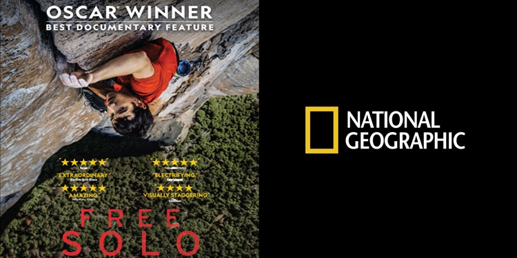 National Geographic's Oscar winning documentary "Free Solo" set for theatrical release on April 12