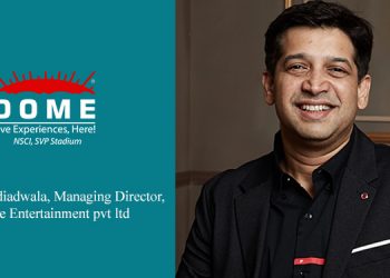 Mazhar Nadiadwala, Managing Director, Dome Entertainment.