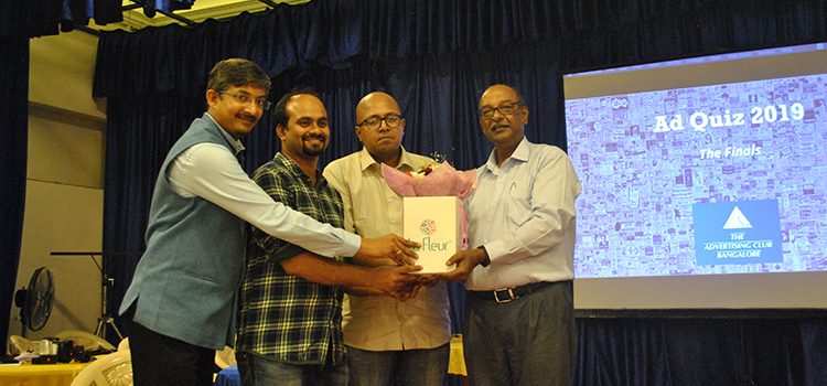 Advertising Club Bangalore announces the Winners of Ad Quiz 2019