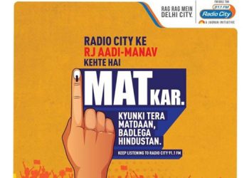 Radio City becomes a Driver of Change with ‘MatKar’ voting awareness campaign in Delhi