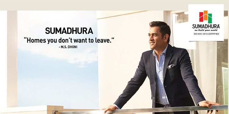 Sumadhura Group launches new ad campaign featuring MS Dhoni as brand ambassador