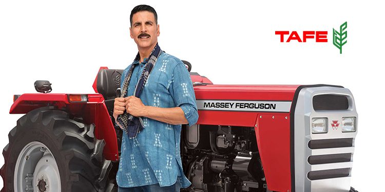 TAFE signs on Akshay Kumar as the brand ambassador for Massey Ferguson tractors