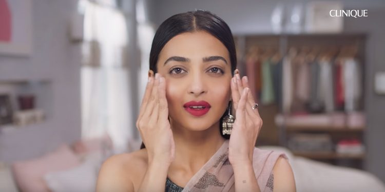 Skincare brand Clinique features Radhika Apte in their Moisture Surge campaign conceptualised by Supari Studios
