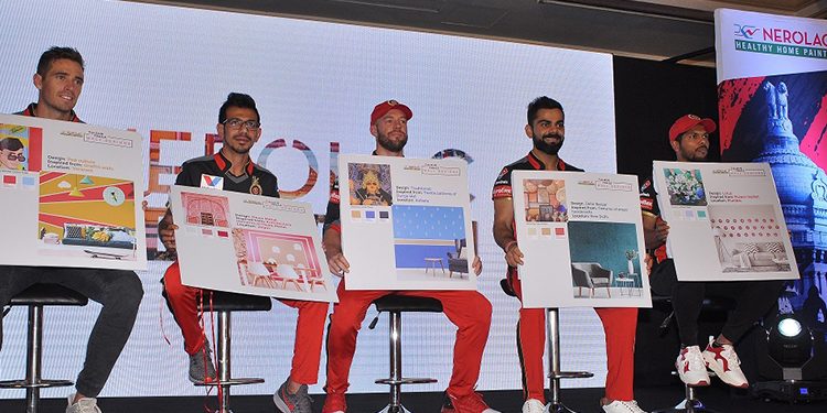 Kansai Nerolac launches Royal challengers Bangalore ‘Colour Trails Wall Designs’, inspired through photo-walks