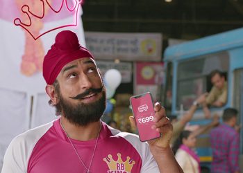 redbus highlighting its convenient features in ticket booking with new campaign featuring MS Dhoni as a Hockey player