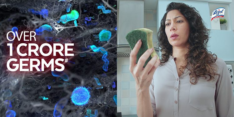 Lizol highlights the need for germ protection in the kitchen