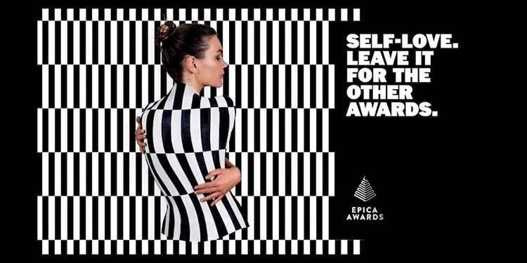 EPICA AWARDS reminds potential entrants to leave the “self love” to other awards in its recent campaign by Hecho Studios Amsterdam