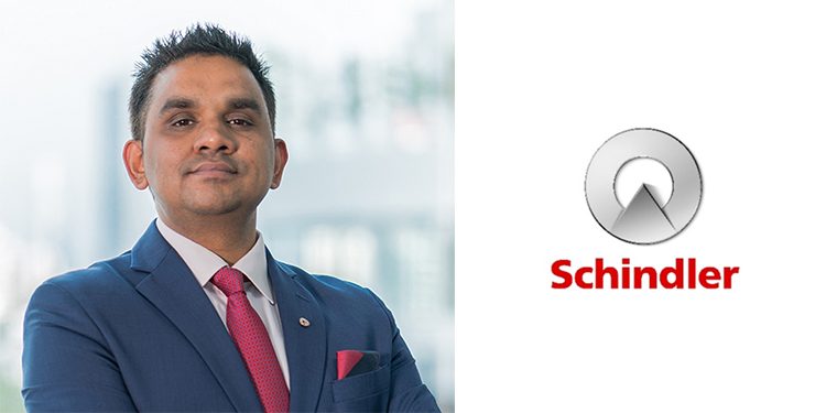 Schindler India appoints Ashok Ramachandran as the President Of Schindler India and South Asia