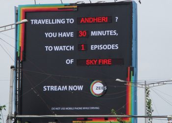 ZEE5 Partners with outdoor agency Laqshya to Install Real-Time Billboards For Travellers