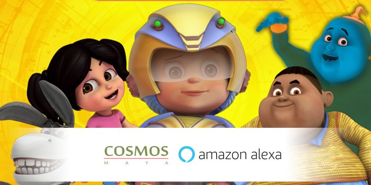Amazon Alexa introduces Cosmos-Maya’s ViR: The Robot Boy Skill on its new range of Echo devices