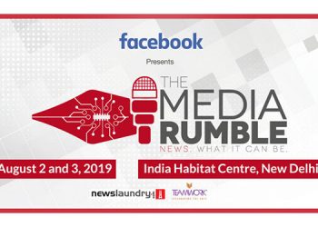 3rd edition of The Media Rumble to discuss gender, caste and community representation in newsrooms