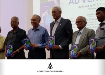 Advertising Club Madras unveils AD Ventures; book authored by Dr TS Nagarajan