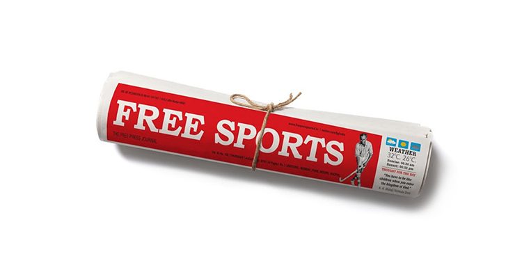 National Sports Day: Free Press Journal changes its masthead to Free Sports Journal