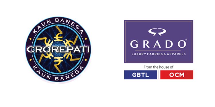 GRADO from the House of GBTL and OCM associates with Kaun Banega Crorepati season 11 as Official Wardrobe Partner