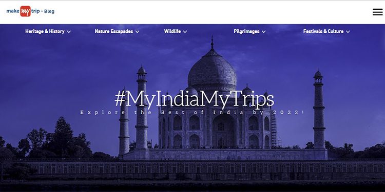 MakeMyTrip rolls-out ‘MyIndiaMyTrips’ campaign to support PM’s vision to boost Domestic Tourism