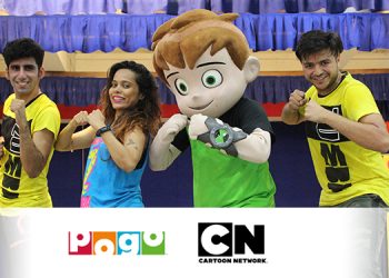 Cartoon Network and POGO collaborate with Sucheta Pal for a fun Zumba® Session with School kids in Mumbai