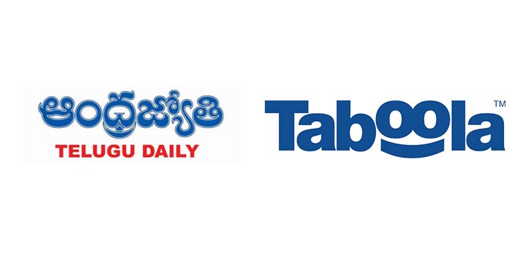 Andhrajyothi signs partnership agreement with Taboola
