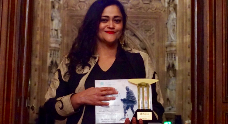 Kali Purie awarded 'India's most powerful woman in media' at British Parliament