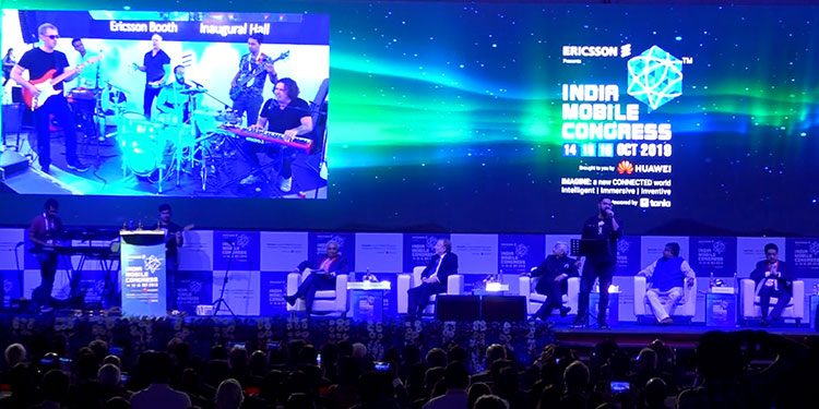 Ericsson and Airtel showcases 5G powered Connected Music performance at IMC 2019