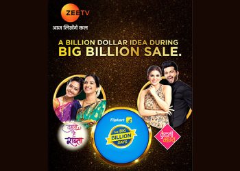 Unique case of Television driving e-Commerce sales: Zee TV and Flipkart join hands for Big Billion Days