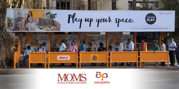 MOMS uses Programmatic Digital OOH for Asian Paints RoyalePlay