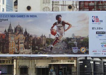 MOMS executes #NBAInMyBackyard outdoor campaign for the first ever NBA India Games 2019