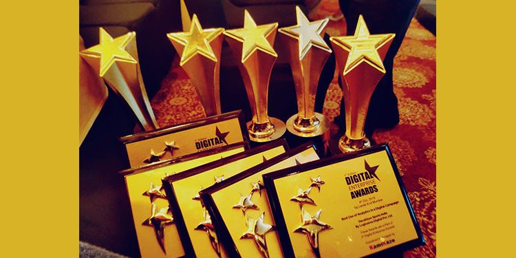 Logicserve Digital bags 5 awards at the 3rd Digital Enterprise Awards & B2B Marketing Awards 2019