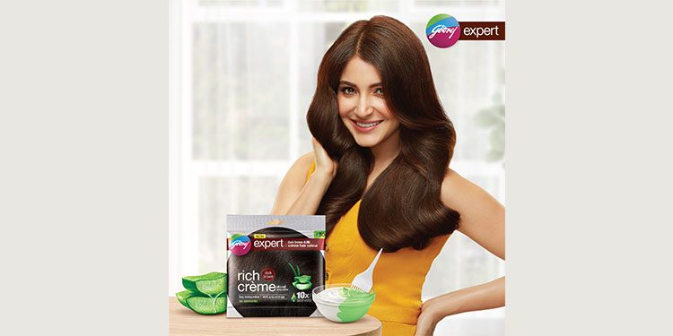 Anushka Sharma Roped in as Brand Ambassador for Godrej Expert Rich Crème Hair Colour