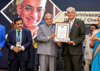 AC Tech bestows Srinivasan K Swamy with Distinguished Alumni Award