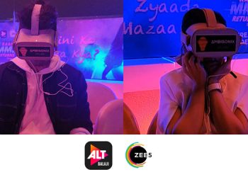 ALTbalaji and ZEE5 launch their First Stereoscopic 3D VR Narrative Film with Ragini MMS Returns Season 2