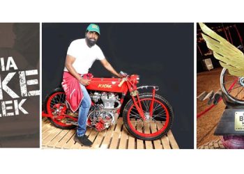 B4U Kadak bike wins the bike of the year at India Bike week held in Goa