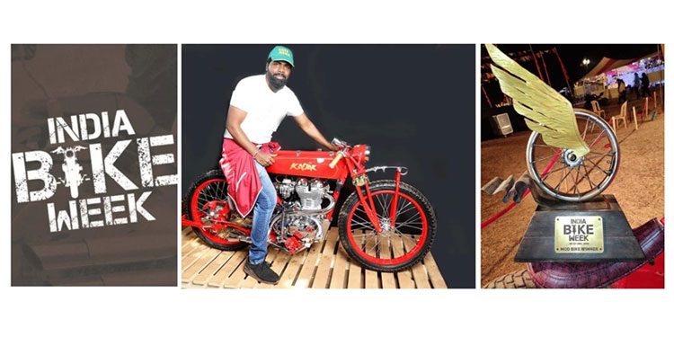 B4U Kadak bike wins the bike of the year at India Bike week held in Goa