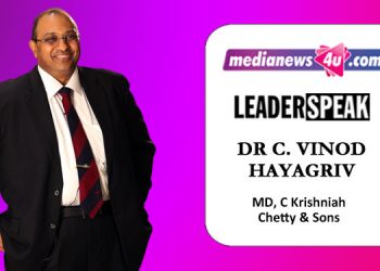 Leaderspeak with Dr C. Vinod Hayagriv on 150 years of C Krishniah Chetty Group of Jewellers
