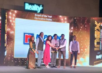 Nippon Paint is conferred with ‘Brand of the Year’ in Realty Plus’ at INEX Awards 2020
