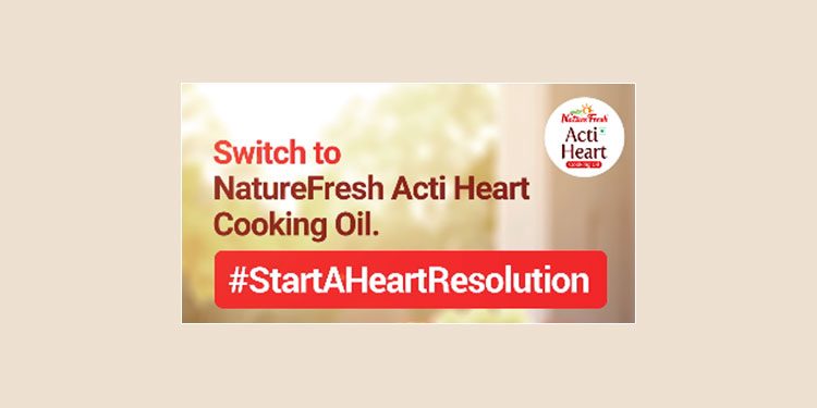 Naturefresh Acti Heart encourages consumers to start this new year with ‘#Startaheartresolution” Campaign