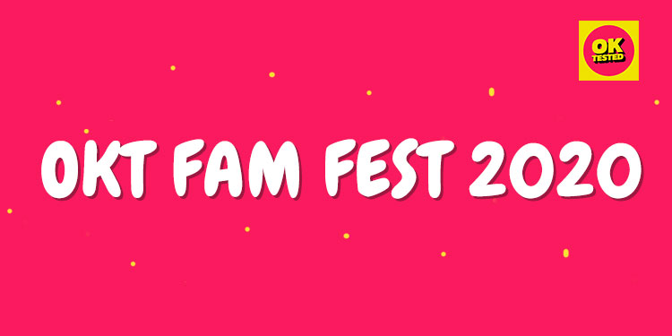 ScoopWhoop’s lifestyle channel OK Tested announces its first live event, The Fam Fest 2020