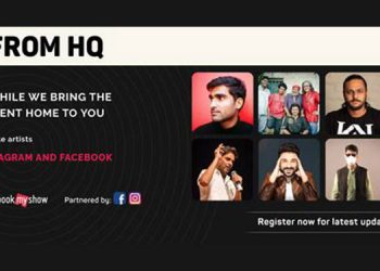 BookMyShow brings safe and uncompromised entertainment to your homes with ‘Live From HQ’