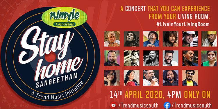 Trend Music and ITC Nimyle to ‘ring’ in the Tamil New Year with Stay Home Sangeetham