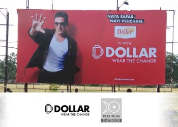 Dollar Industries partners with Platinum Outdoor to launch its new brand identity