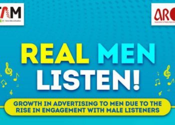 RAM & TAM Adex Data show high growths in Men Listenership / Men Targeted Advertising