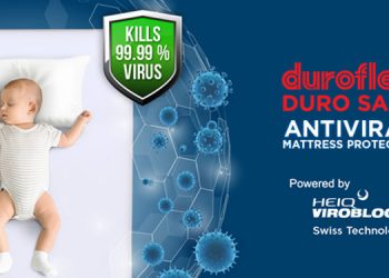 Duroflex Launches India's First Antiviral Mattress Protector